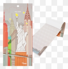 New York City Magnetic Notepad - Art Png,New York City Png