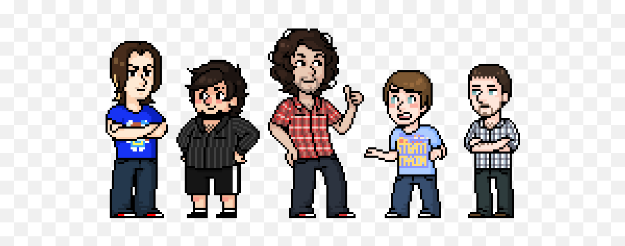 Animated Gif In Pixel Collection By U2025winonau2025 - Game Grumps Pixel Art Png,Jontron Transparent