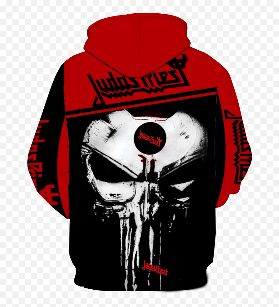 Judas Priest Punisher Skull Full All Over Print V1421 - California Sons Of Anarchy Png,Punisher Skull Transparent