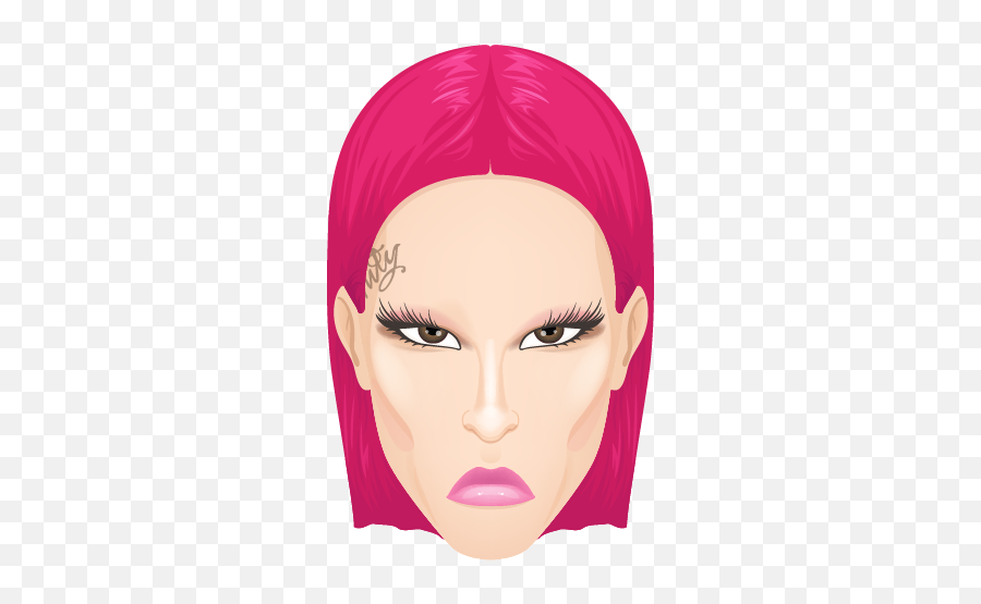 Jeffree Star Emojis - Album On Imgur Hair Design Png,Star Emoji Transparent