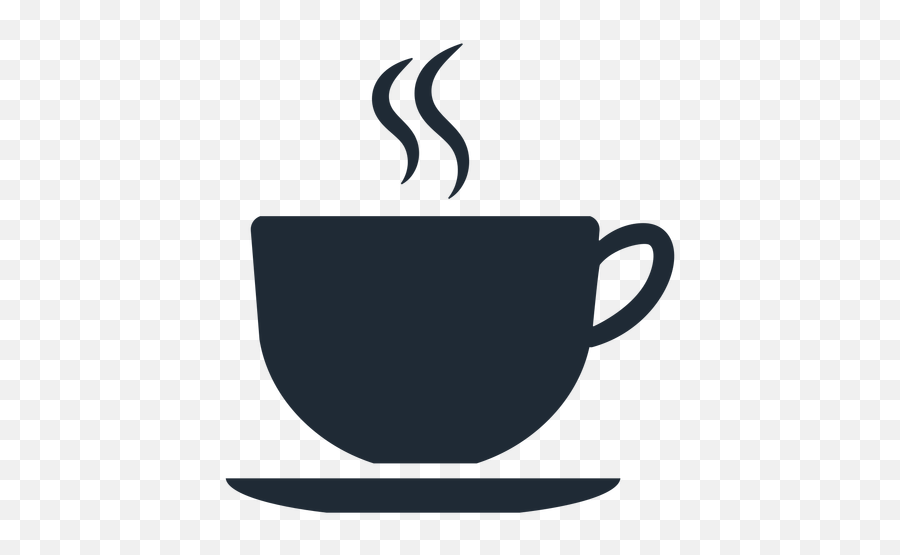 Simple Cup Silhouette Png Coffee