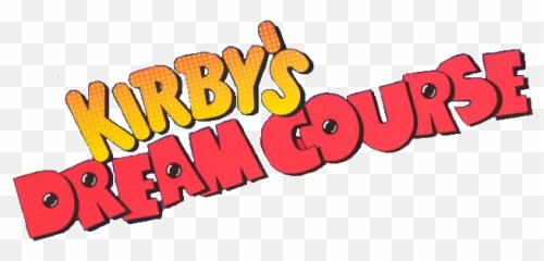 Download Kirbys Dream Course Logo - Dream Course Png,Kirby Logo Png