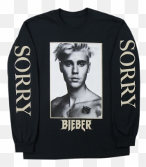 Long Sleeve Shirts Justin Bieber Shop - Justin Bieber Sorry Longsleeve Png,Purpose Tour Logo