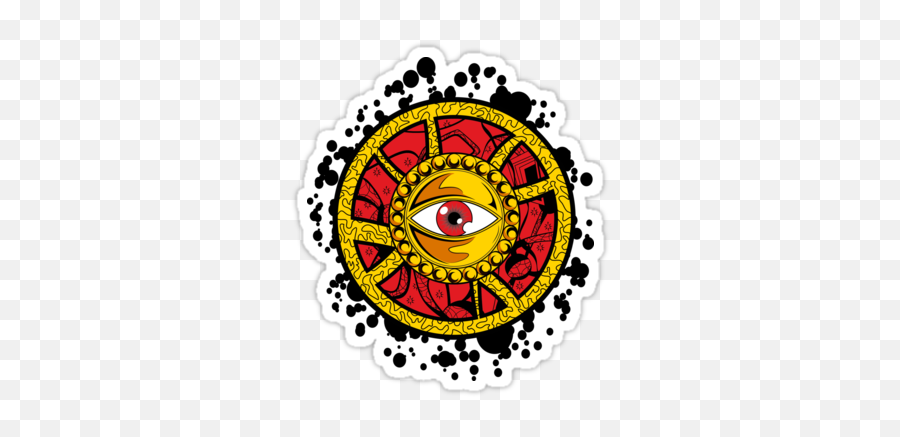 Sticker375x360u3png 375360 Marvel Doctor Strange - Ojo Iluminati,Doctor Strange Logo Png