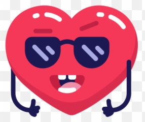 Heart Sunglasses Cool Love Emoji Free Icon Of Mr - Cool Icons png