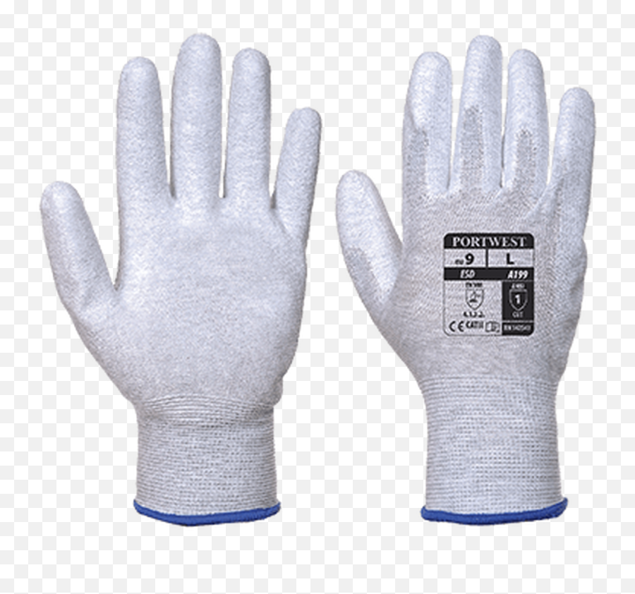 Portwest A199 Antistatic Pu Palm Glove - Antistatic Glove Png,Icon Arc Glove