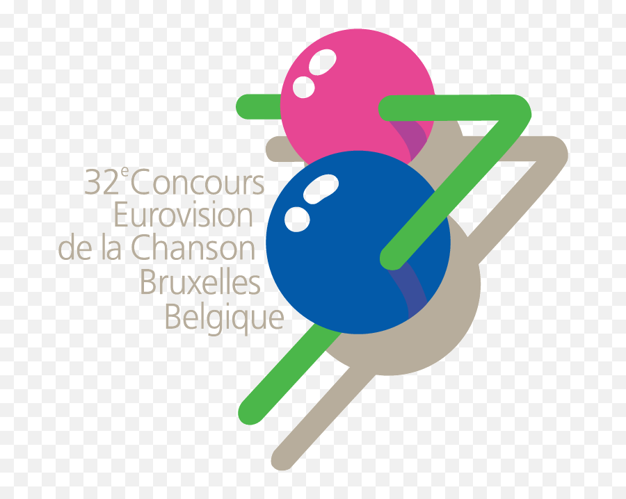 Eurovision Song Contest 1987 Logo Download - Logo Icon Eurovision Song Contest 1987 Png,Icon Icon Song