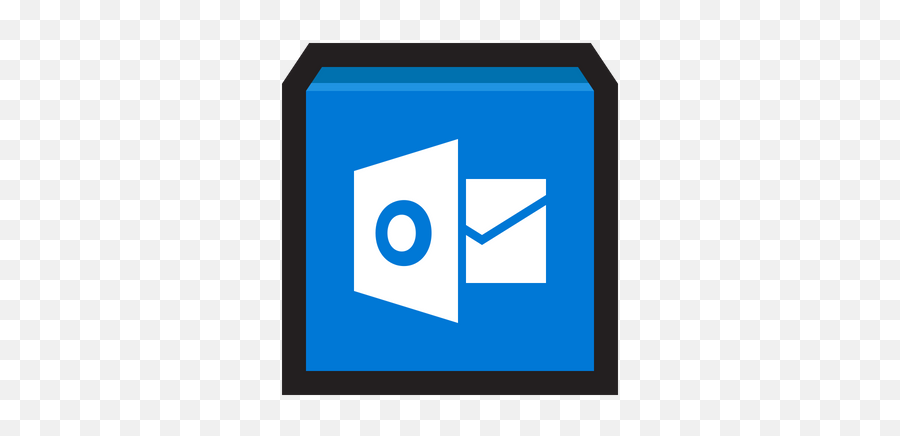Free Microsoft Outlook Icon Of Colored Outline Style - Outlook Icon Png,Outlook Yellow Icon