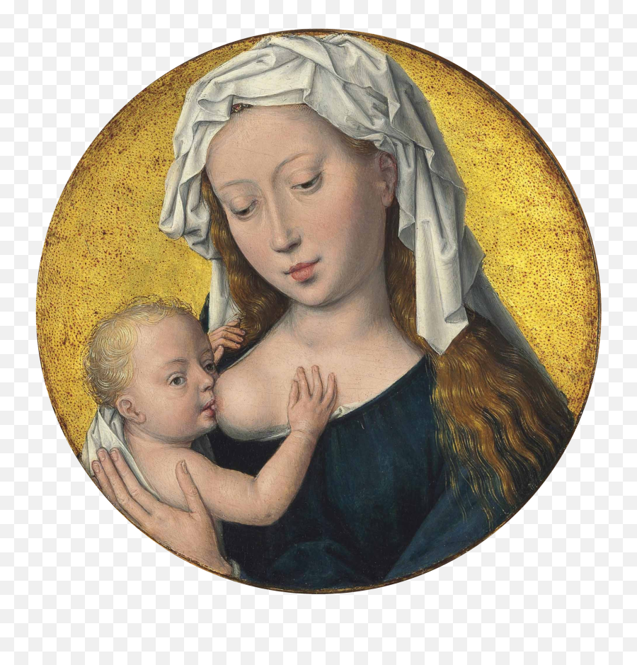 Hans Memling - Virgin Mary Breastfeeding Jesus Png,Virgin Mary Png
