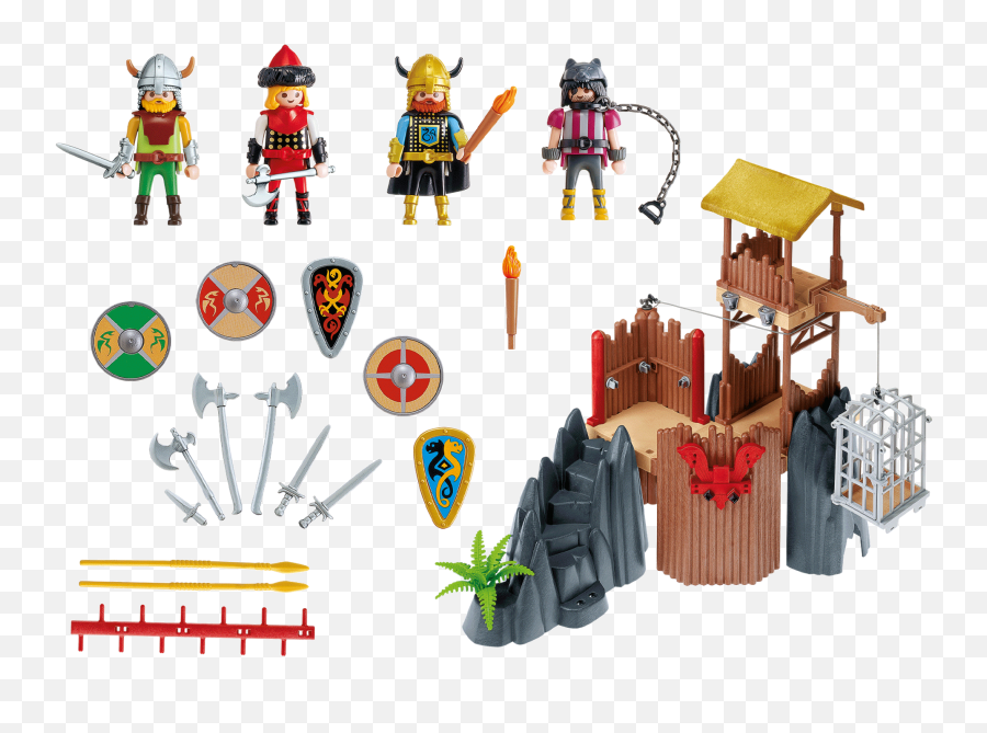 Viking Fortress - 4433 Playmobil Playmobil 4433 Png,Fortress Icon