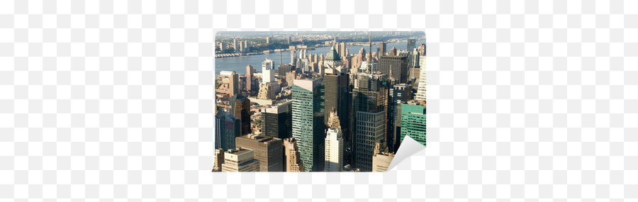 New York City Panorama With Tall Skyscrapers Wall Mural U2022 Pixers - We Live To Change New York City Png,Skyscrapers Png