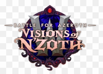 World Of Warcraft Battle For Azeroth - Visions Of Nu0027zoth Emblem Png,Warcraft Logo