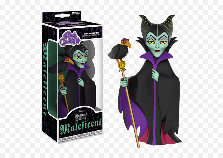 Disney - Maleficent Rock Candy Vinyl Figure Funko Disney Rock Candy Png,Maleficent Png