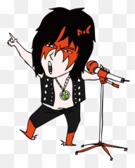 Sing Transprent Png Free Download - Rock Singer Clipart,Cartoon Rock Png