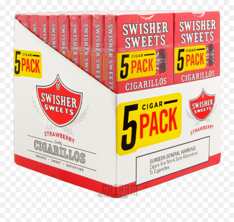 Swisher Sweets Cigarillos Strawberry Pack Gotham Cigars Png Fj Icon Closeouts