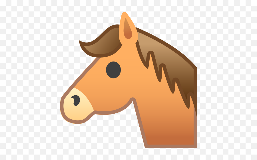 Horse Face Emoji - Horse Emoji Png,Caballo Png