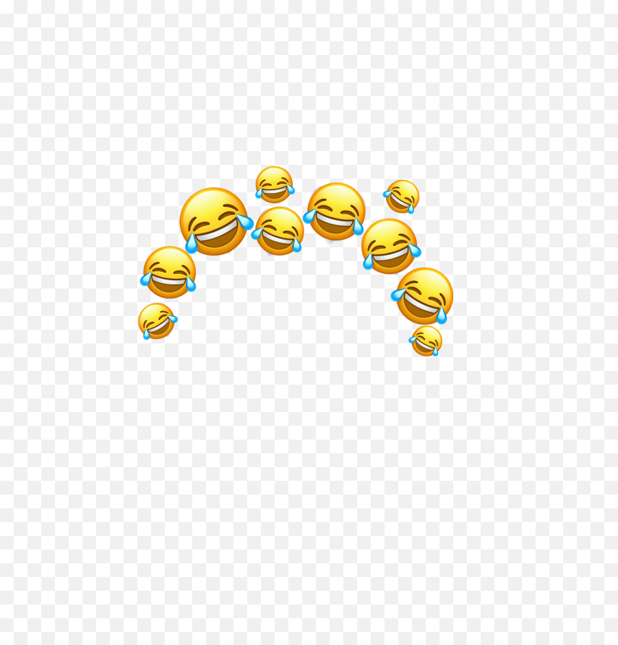 Tearsofjoy Lol Emoji Laughing Laughingemoji Haha - Laughing Emoji Crown Png,Laughing Emoji Transparent