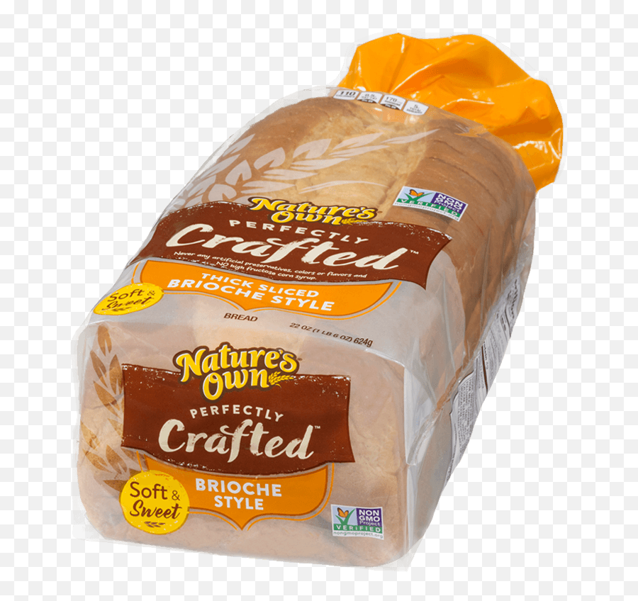 Thick Sliced White Natures Own - Whole Wheat Bread Png,Slice Of Bread Png