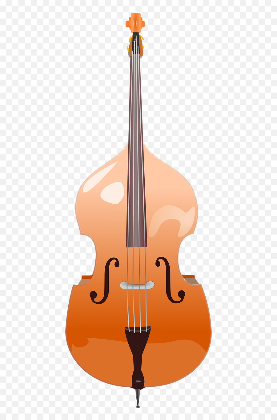 Double Bass Stringed Instrument - Double Bass Transparent Png,Bass Png