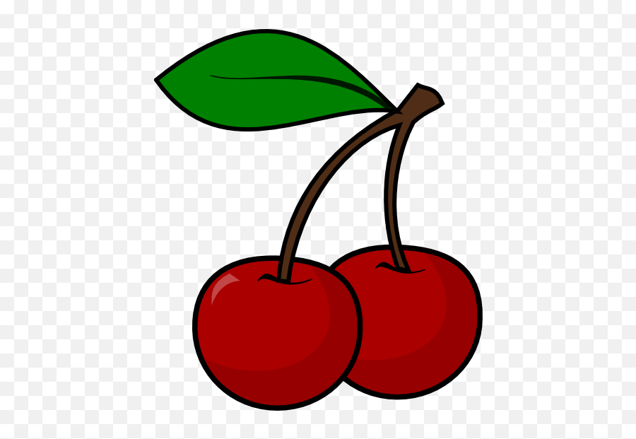 Cherry Clipart Free - Clipart Cherry Png,Cherries Png