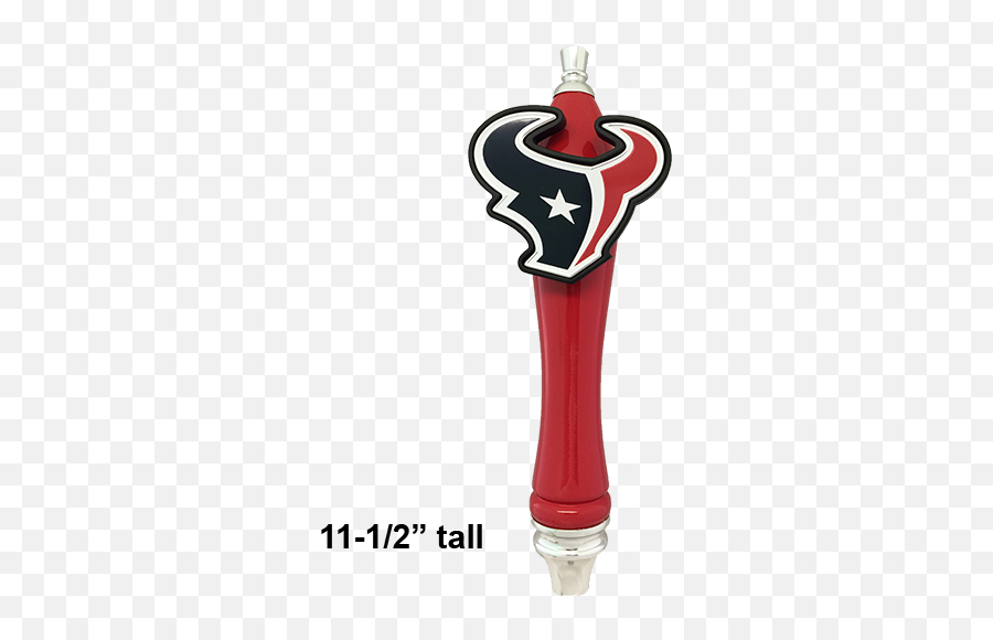 Houston Texans Beer Tap Handle Red - Pendant Png,Houston Texans Logo Images