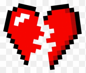 50 Percent Of Businesses Are Planning To Break Up With Their - Pixel Broken Heart Png