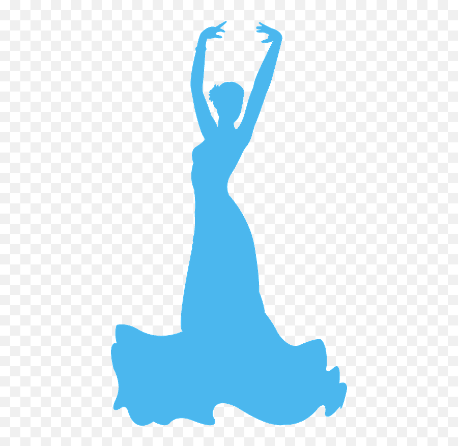 Flamenco Dancer Silhouette - Free Vector Silhouettes Creazilla Portable Network Graphics Png,Flamenco Png
