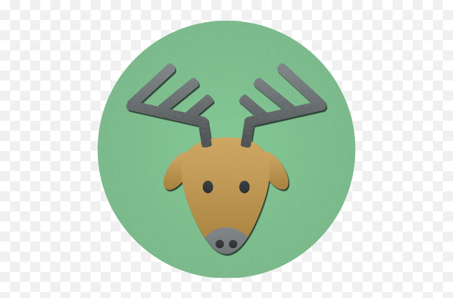 Christmas Deer Reindeer Rudolf Icon - Icon Png,Deer Png