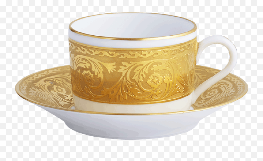 Versailles Gold Tea Cup U0026 Saucer - Cup Png,Tea Cup Png