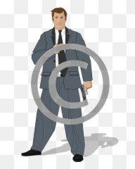 Gangster - Clip Art png