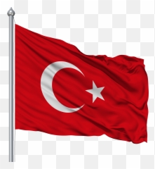Turkey Flag Png Image - Transparent Turkish
