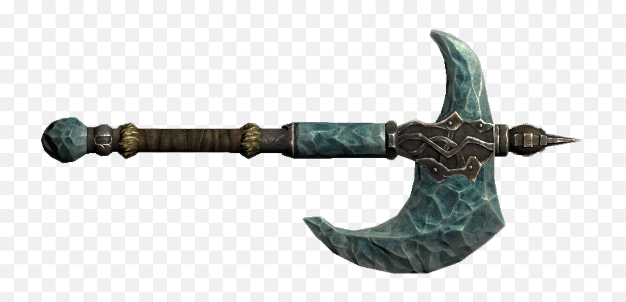 Download Stalhrim War Axe One Of The Best Axes In - Skyrim War Axe Png,Axe Transparent