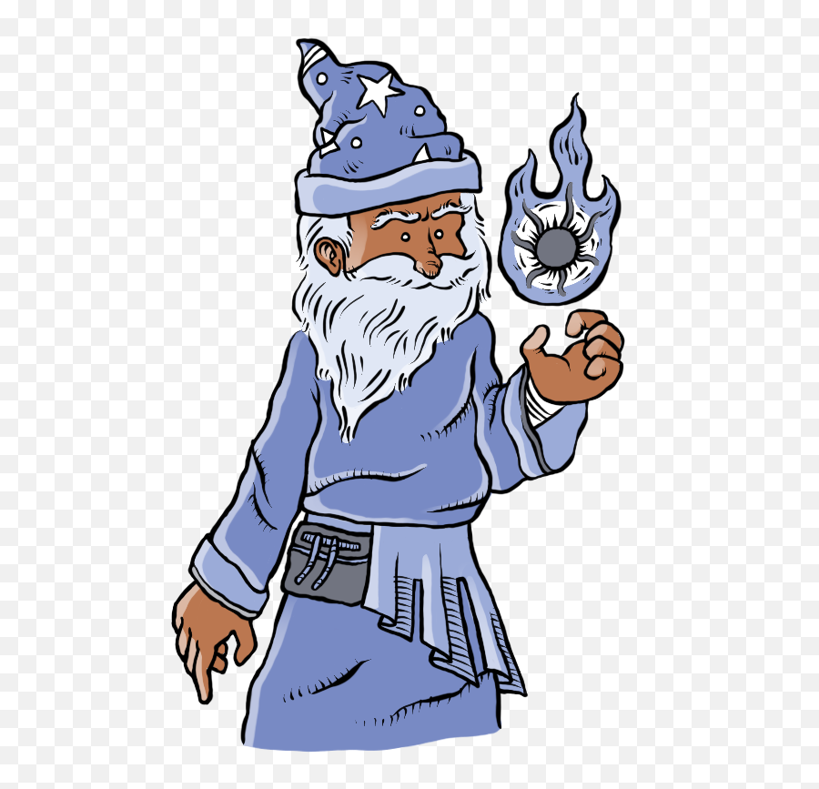 Pocket Dungeon Quest Jeff Dehut U2013 Illustration Services In - Cartoon Png,Wizard Beard Png