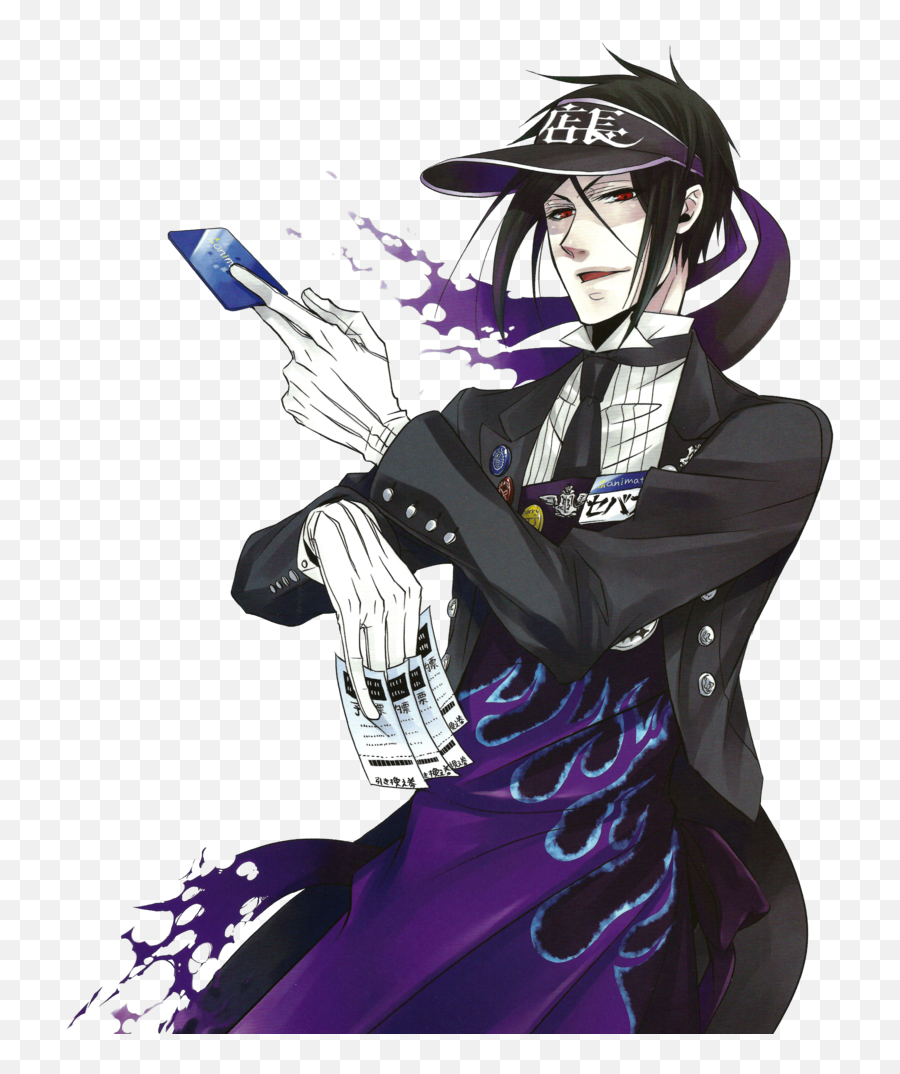 Download Related Wallpapers - Yana Toboso Black Butler Sebastian Michaelis Official Art Png,Jimmy Butler Png