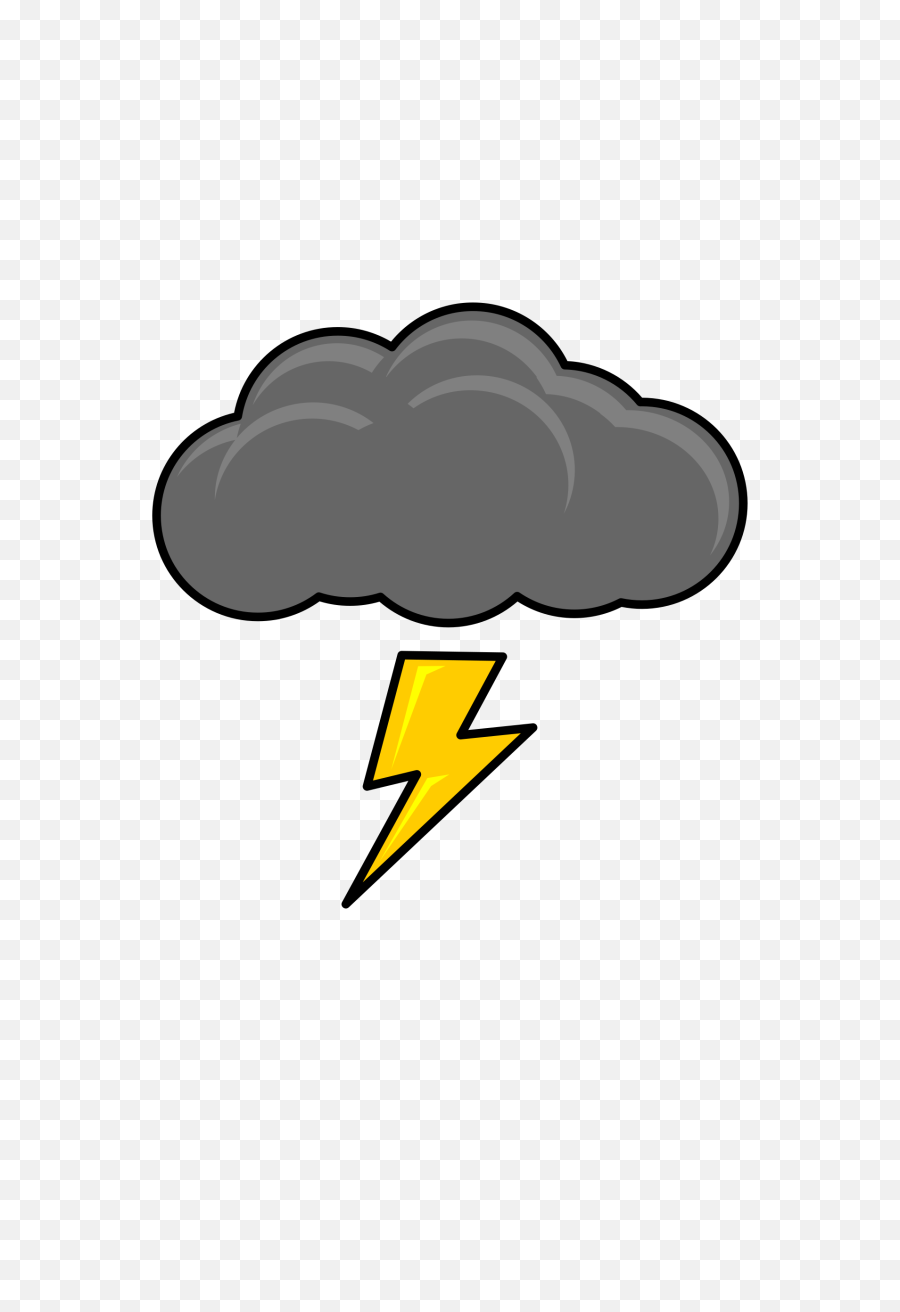 Thunder Cloud Png 3 Image - Thunderstorm Clipart,Thunder Cloud Png