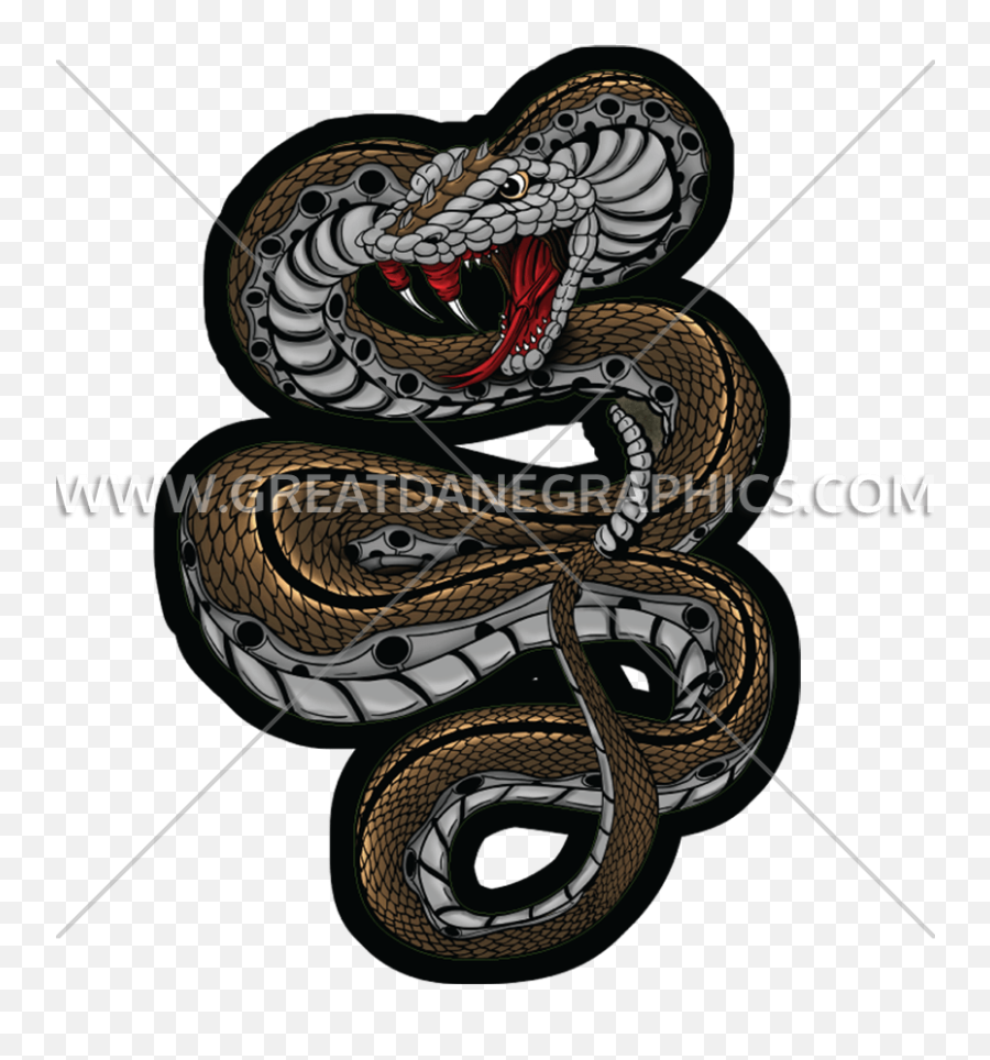 Snake Tattoo Production Ready Artwork For T - Shirt Printing Python Png,Snake Tattoo Transparent