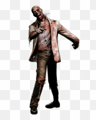 Zombie Transparent Png Images In - Resident Evil Ds Zombie,Zombie Transparent Background