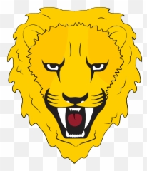 Growling Lion Face Clipart - Portable Network Graphics png