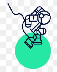 Zeit Für Innovation Icon Clipart - Spaceman png