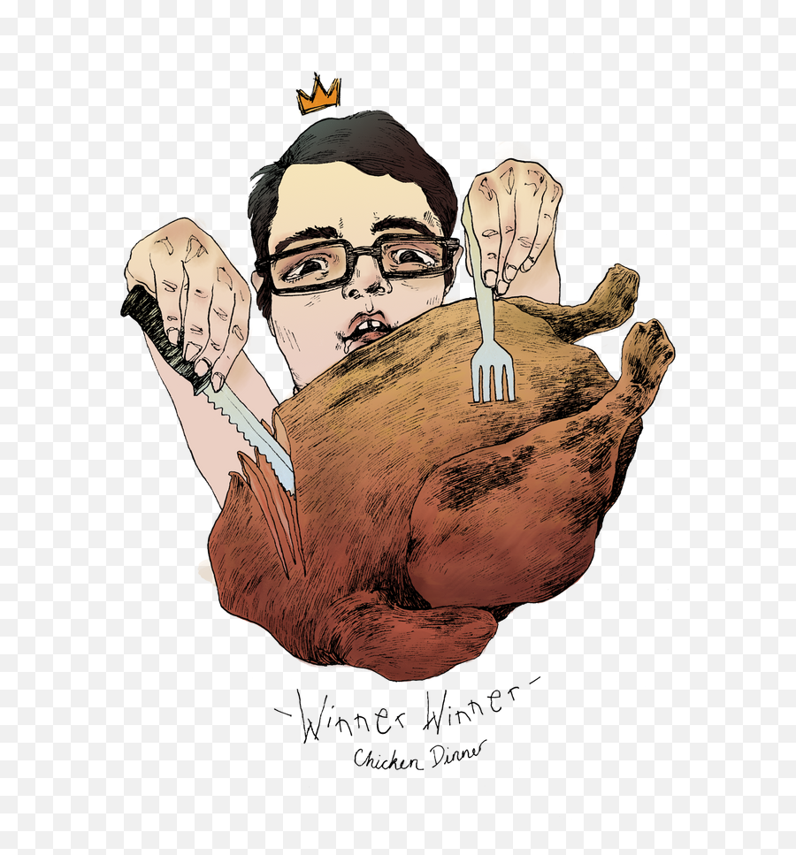 Download Chicken Dinner Png - Illustration Full Size Png Illustration,Chicken Dinner Png