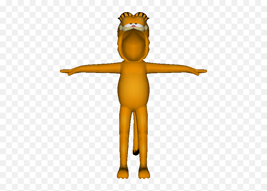 Xbox 360 - Avatar Marketplace Garfield Costume The Garfield T Pose Png,Garfield Png