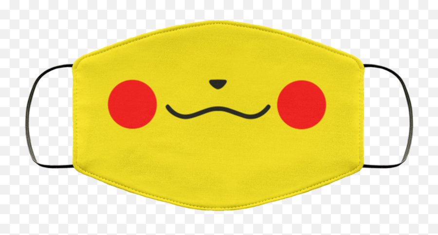 Pkachu Face Mask Washable Reusable Cloth Face Mask Png Pikachu Face Png Free Transparent Png Images Pngaaa Com