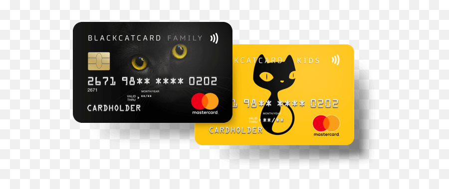 Blackcatcard - Black Cat Card Avis Png,Black Cat Transparent Background