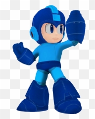 Mega Man Png Free Download - Brawl Megaman Full Size PNG Transparent
