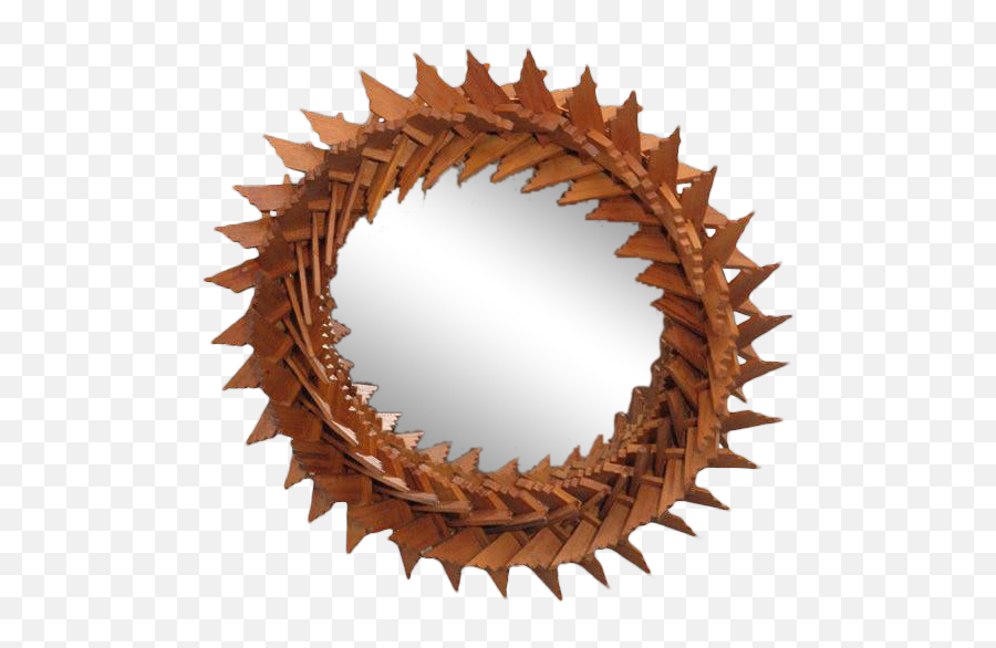 Crown Of Thorns Frame With Mirror - Lame De Scie Circulaire Pour Couper L Aluminium Png,Crown Of Thorns Png