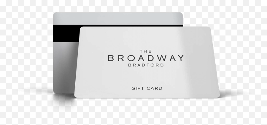 Broadway Gift Card - The Broadway Bradford Horizontal Png,Gift Card Png