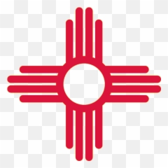 Flag Of New Mexico Svg Vector Clip Art - Heart Hospital png