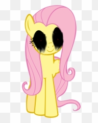Creepy Fluttershy Grimdark Simple - Pinkie Pie png