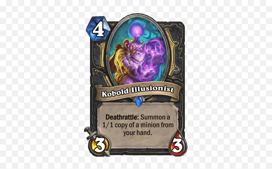 Kobold Illusionist - Hearthstone Carte Png,Kobold Png