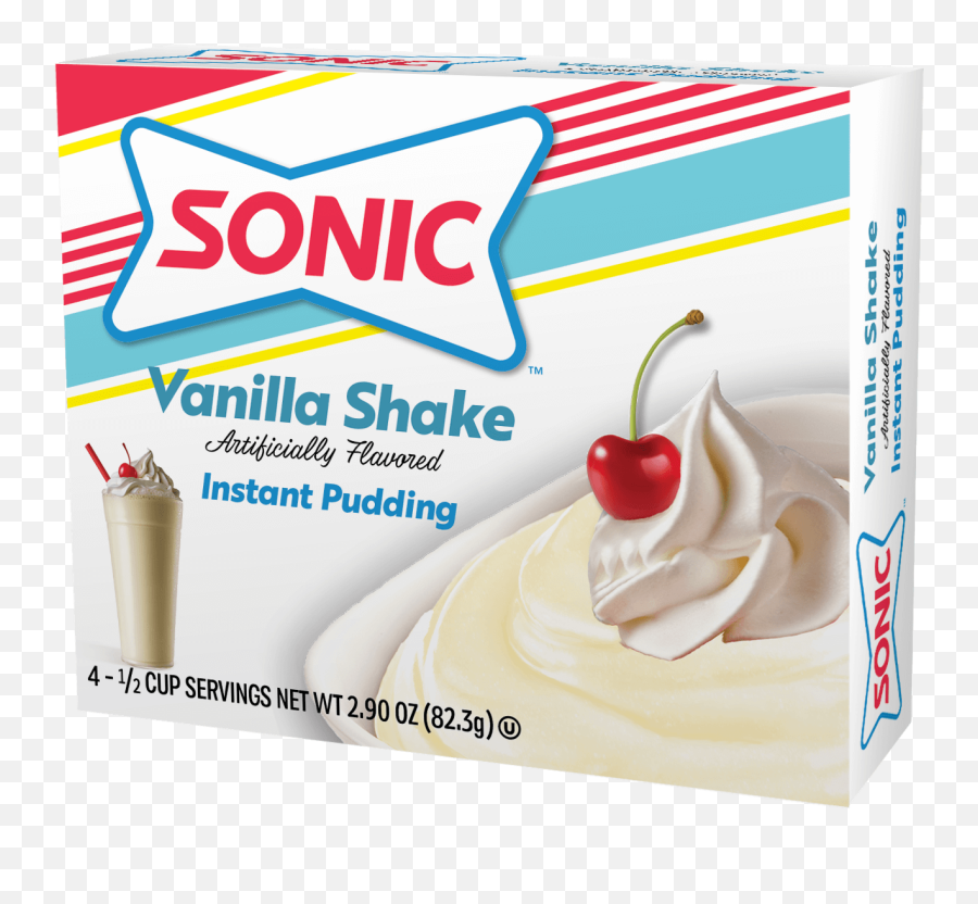 Jel Sert - Sonic Strawberry Milkshake Pudding Png,Pudding Png